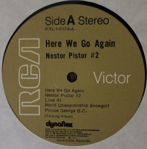 Nestor Pistor – Here We Go Again - Nestor Pistor #2 VinylPursuit.com