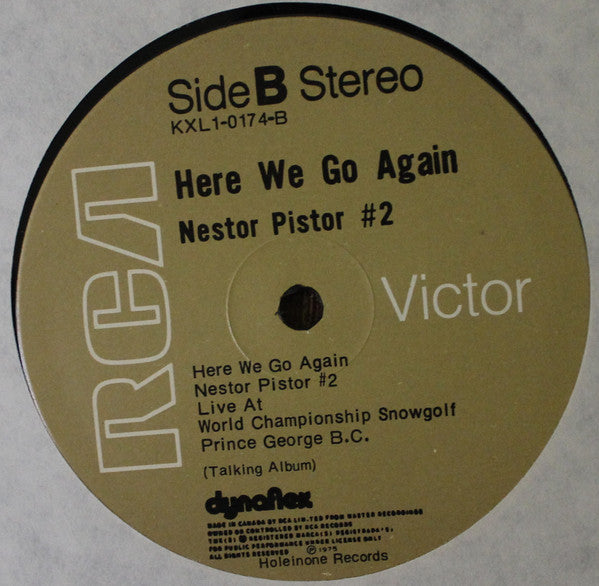 Nestor Pistor – Here We Go Again - Nestor Pistor #2 VinylPursuit.com