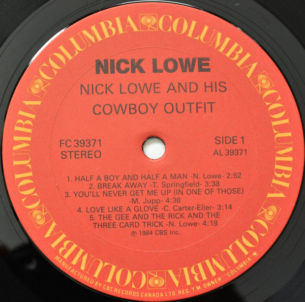 Nick Lowe And His Cowboy Outfit – Nick Lowe And His Cowboy Outfit
