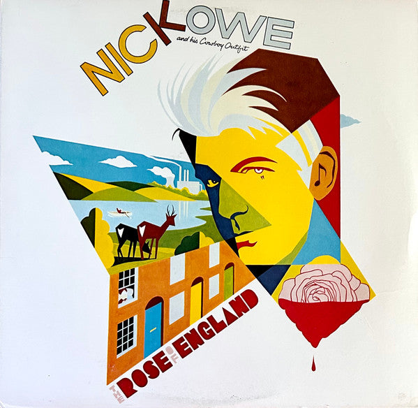 Nick Lowe And His Cowboy Outfit – The Rose Of England US Pressing
