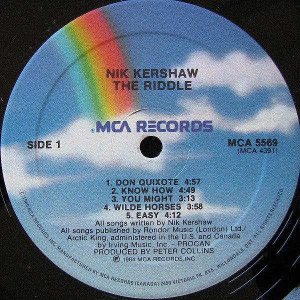 Nik Kershaw – The Riddle - 1985