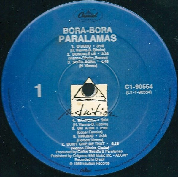 Os Paralamas Do Sucesso – Bora-Bora US Pressing