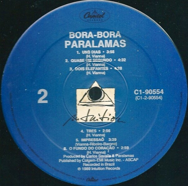 Os Paralamas Do Sucesso – Bora-Bora US Pressing