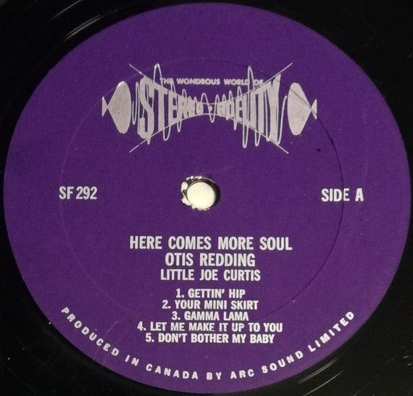 Otis Redding And Little Joe Curtis – Here Comes Some Soul From Otis Redding And Little