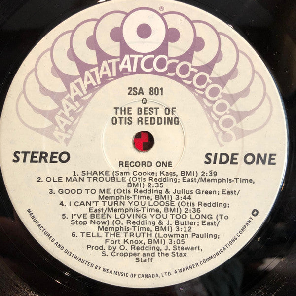 Otis Redding – The Best Of Otis Redding VinylPursuit.com