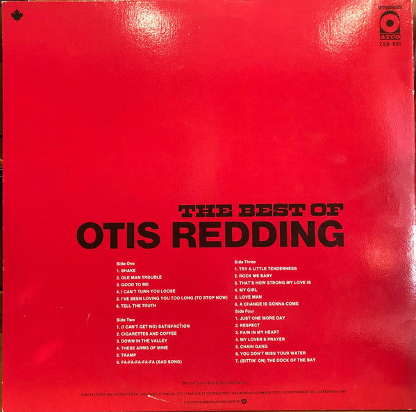 Otis Redding – The Best Of Otis Redding VinylPursuit.com