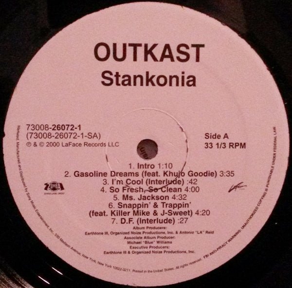 OutKast – Stankonia - Near Mint in Shrinkwrap! - Vinyl Pursuit Inc