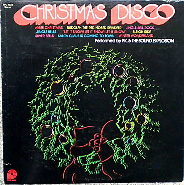 Christmas Disco -  P.K. And The Sound Explosion – 1977 Original Pressing - Missing 2nd Record