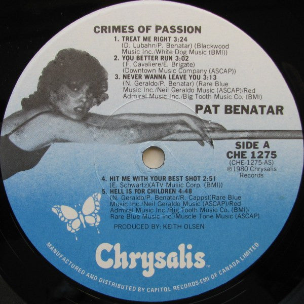 Pat Benatar – Crimes Of Passion