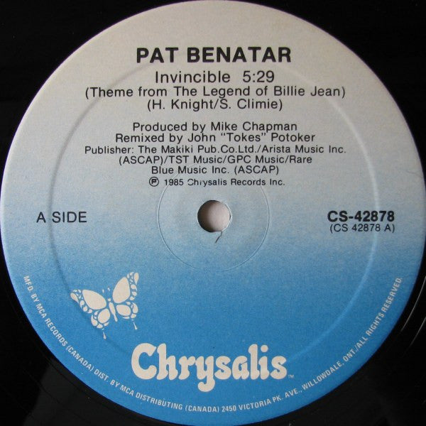 Pat Benatar – Invincible (Theme From The Legend Of Billie Jean) (Extended Remix)