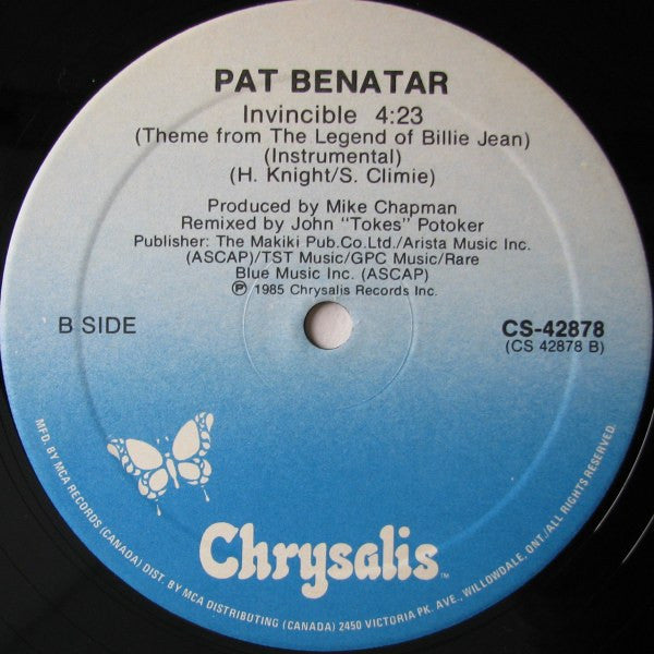 Pat Benatar – Invincible (Theme From The Legend Of Billie Jean) (Extended Remix)