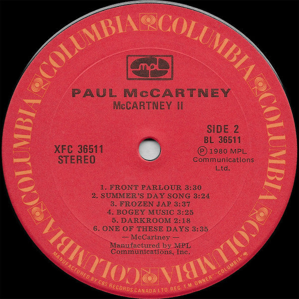 Paul McCartney – McCartney II