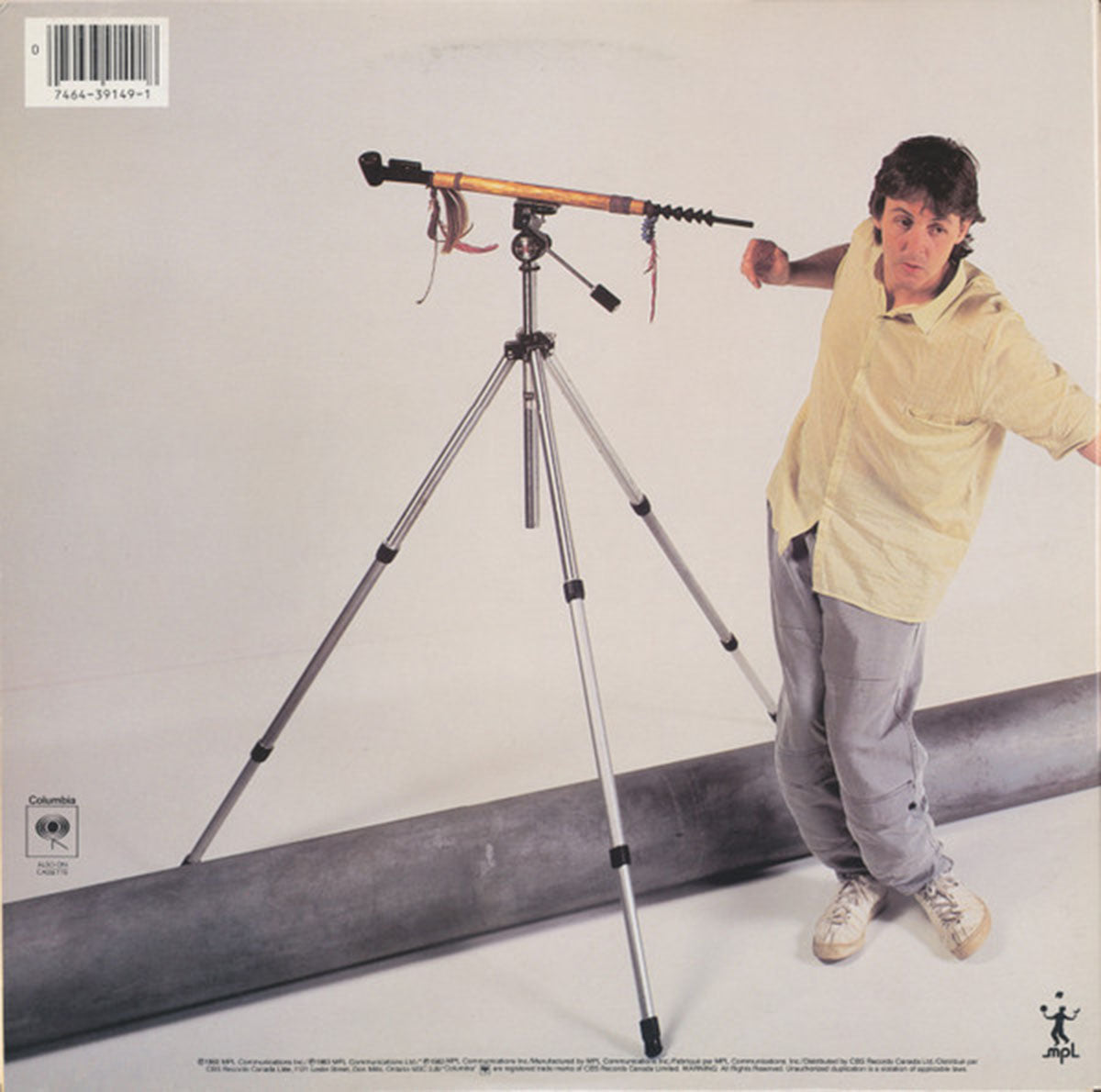 Paul McCartney – Pipes Of Peace - 1983