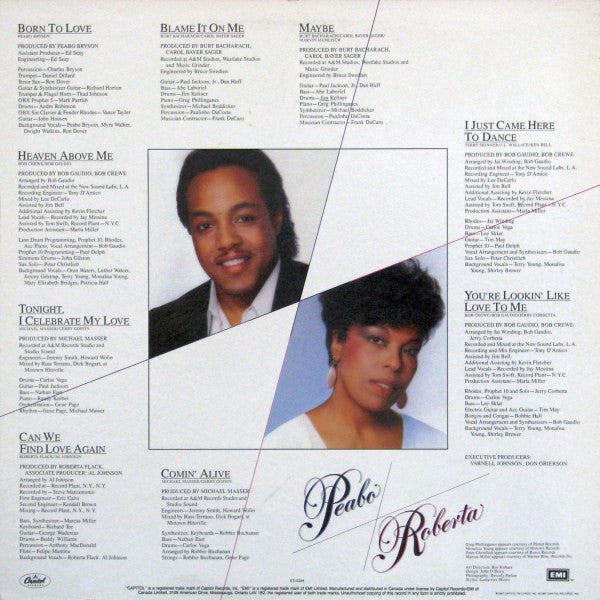 Peabo Bryson & Roberta Flack – Born