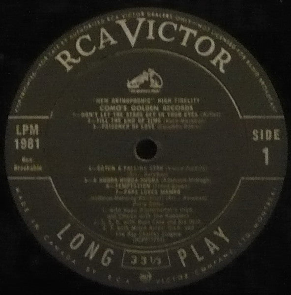 Perry Como – Como's Golden Records