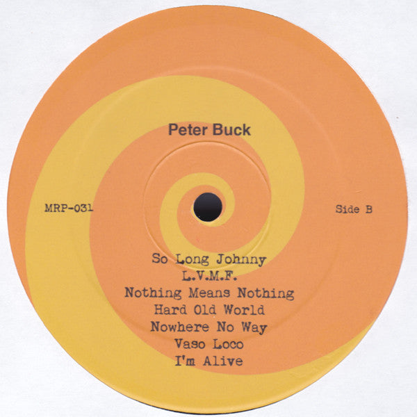 Peter Buck – Peter Buck US 2012 Pressing