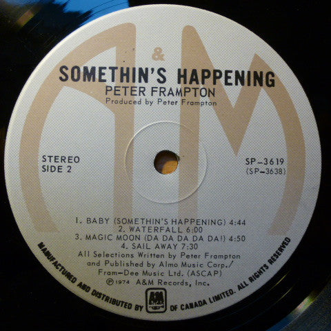 Peter Frampton – Somethin's Happening