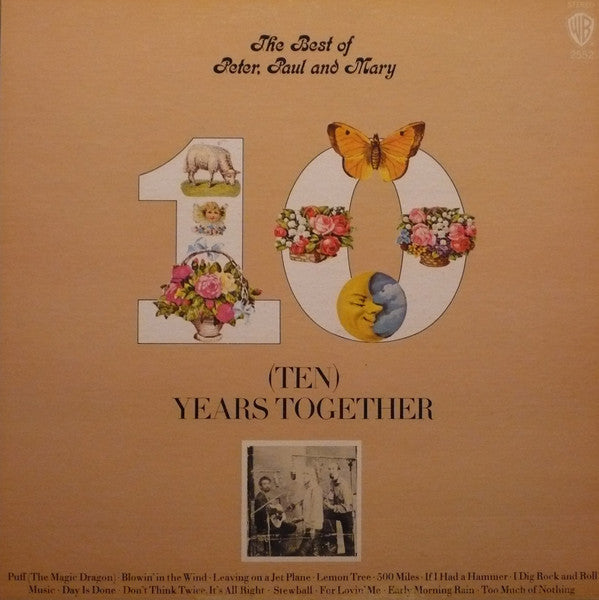 Peter, Paul And Mary – The Best Of (Ten) Years Together - Early Pressing with Booklet