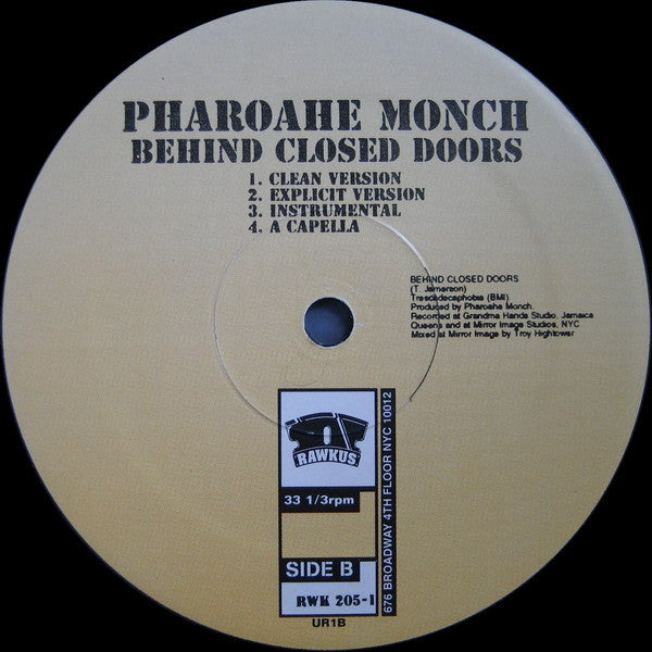 Pharoahe Monch – Simon Says / Behind Closed Doors - US Original
