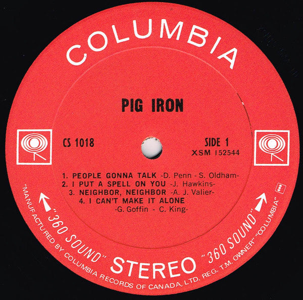 Pig Iron – Pig Iron - 1970