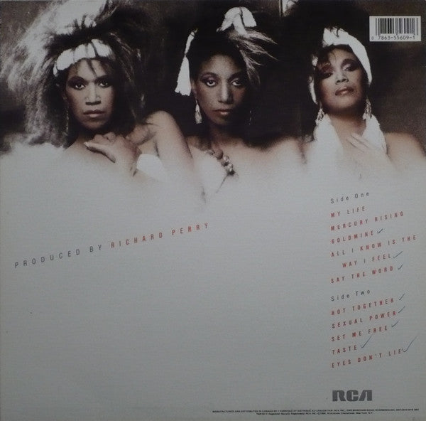Pointer Sisters – Hot Together - 1986 Original, Bargain! - Vinyl Pursuit Inc