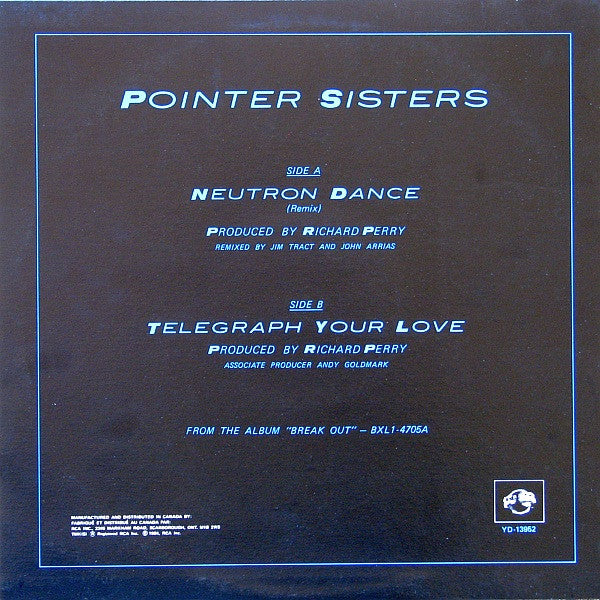 Pointer Sisters – Neutron Dance