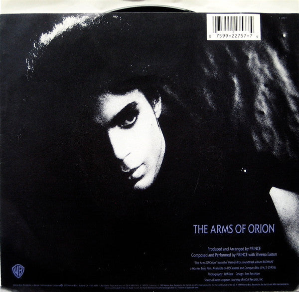 Prince With Sheena Easton – The Arms Of Orion US Pressing