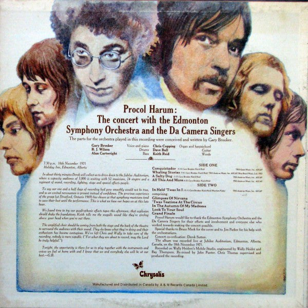 Procol Harum – Live - In Concert With The Edmonton Symphony Orchestra