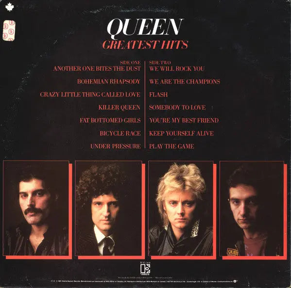 Queen – Greatest Hits - 1981 Original Vinyl Pursuit Inc