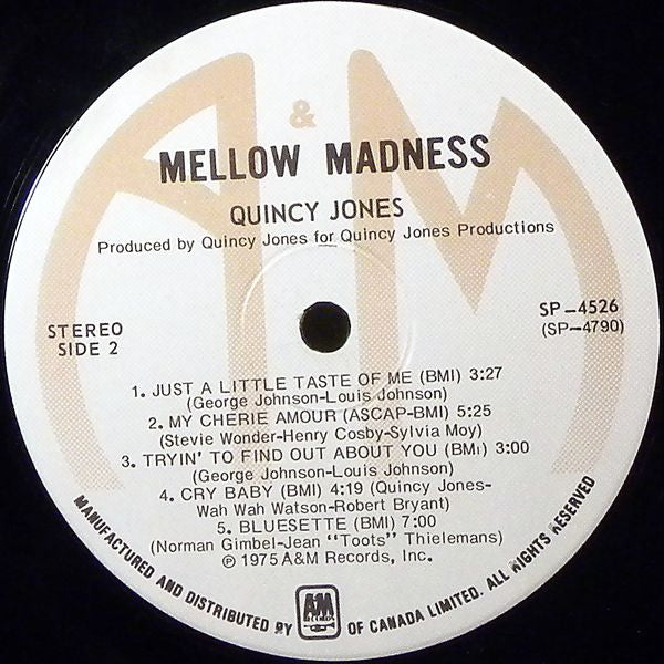 Quincy Jones – Mellow Madness