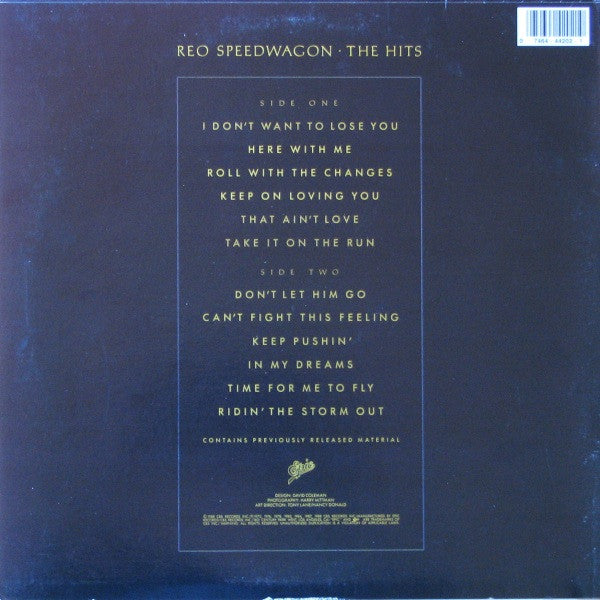 REO Speedwagon – The Hits - 1988 US Original in Shrinkwrap!