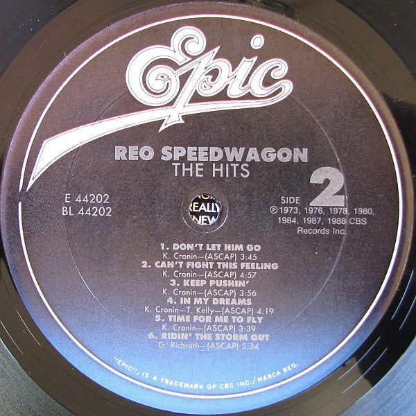 REO Speedwagon – The Hits - 1988 US Original in Shrinkwrap!