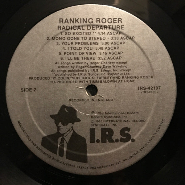 Ranking Roger – Radical Departure