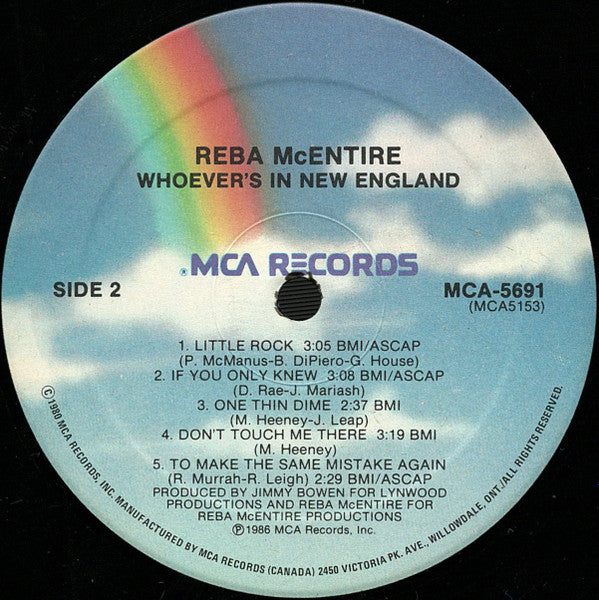 Reba McEntire – Whoever's In New England