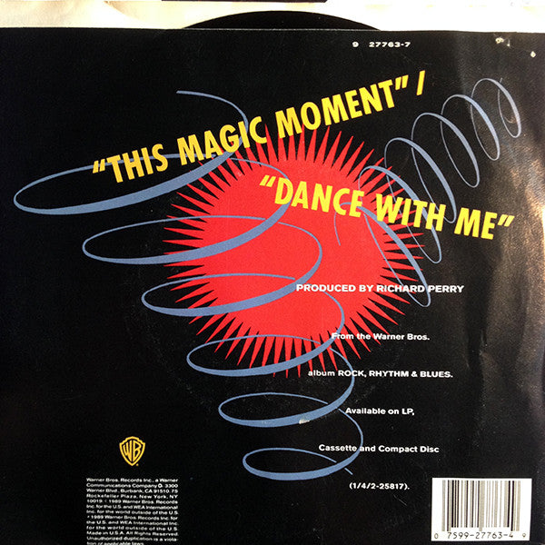 Rick James – This Magic Moment / Dance With Me US Pressing