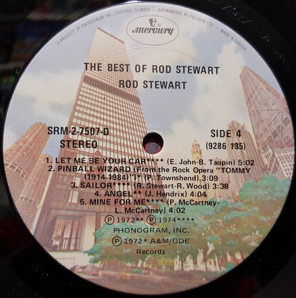 Rod Stewart – The Best Of Rod Stewart - 1976 Original