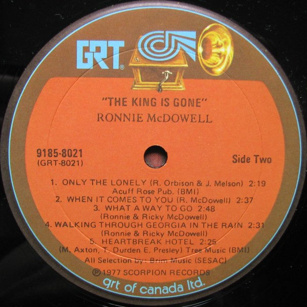 Ronnie McDowell – The King Is Gone