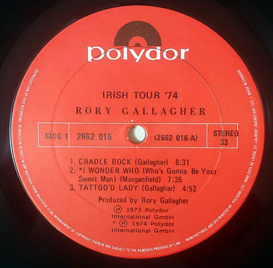Rory Gallagher – Irish Tour '74