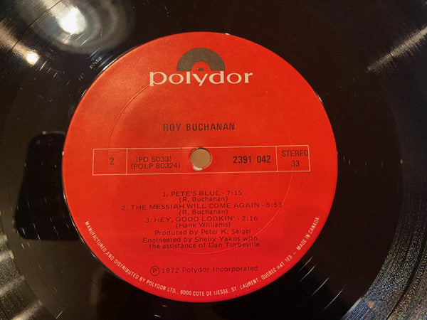 Roy Buchanan – Roy Buchanan - 1972 Original
