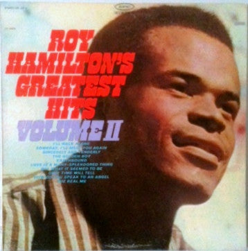Roy Hamilton – Roy Hamilton's Greatest Hits Volume II - 1967 Original - Vinyl Pursuit Inc