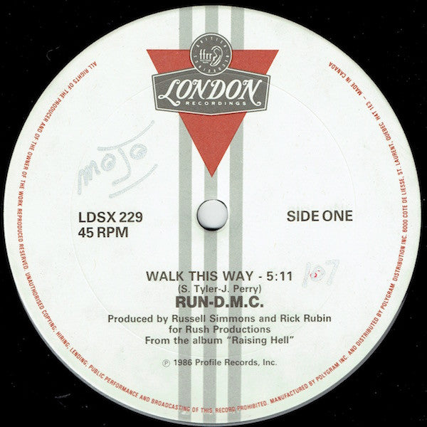 Run-DMC – Walk This Way - 1986 Original!