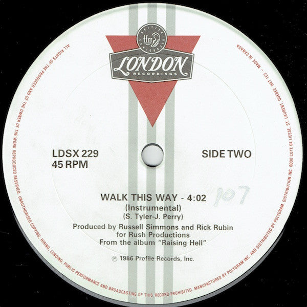 Run-DMC – Walk This Way - 1986 Original!