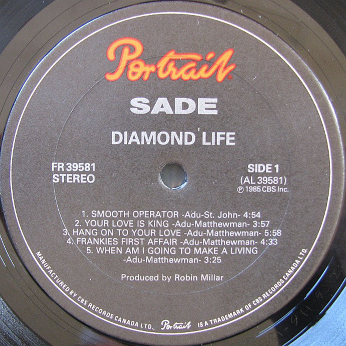 SADE - DIAMOND LIFE CD ~ SMOOTH OPERATOR *NEW*