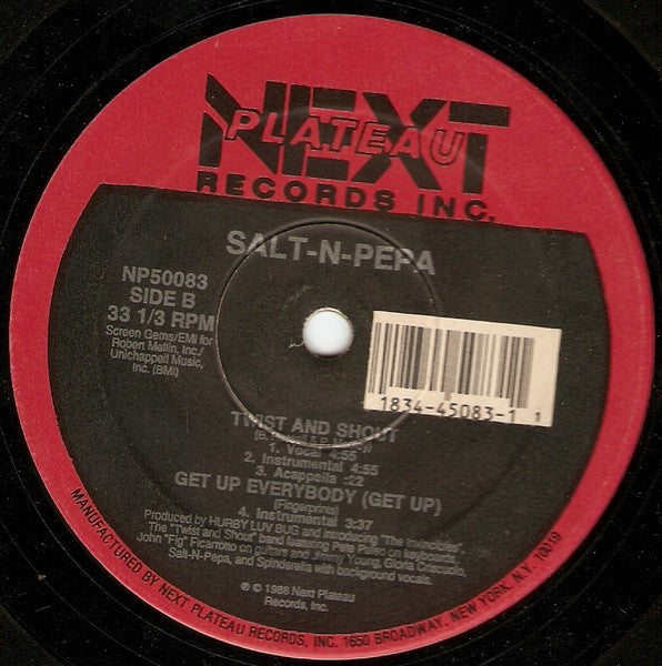 Salt 'N' Pepa – Get Up Everybody - 1988 US Pressing