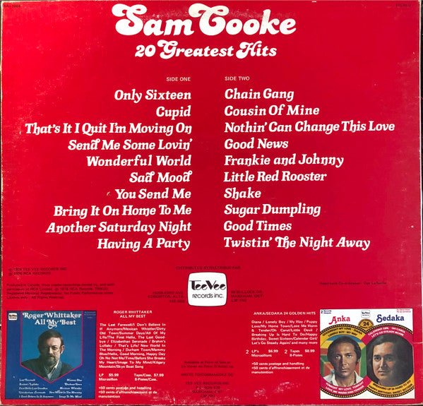 Sam Cooke – 20 Greatest Hits