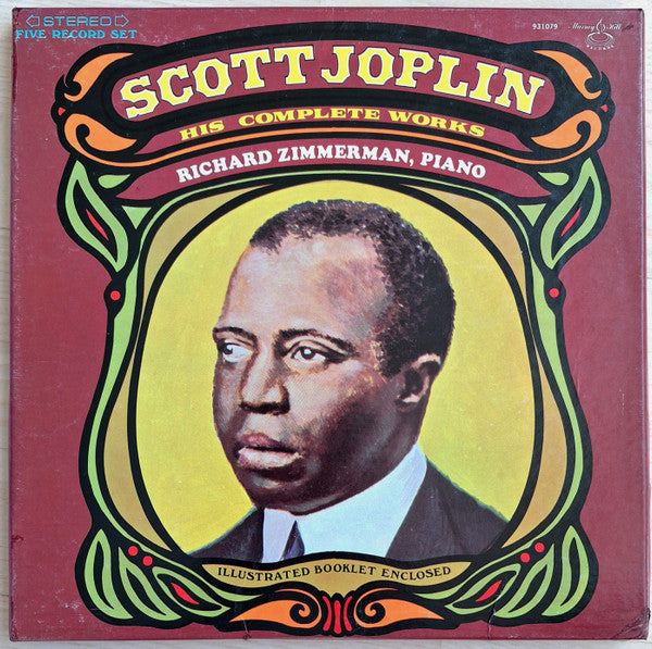 Scott Joplin, Richard Zimmerman – Scott Joplin / His Complete Works - 1974 US Original Box Set