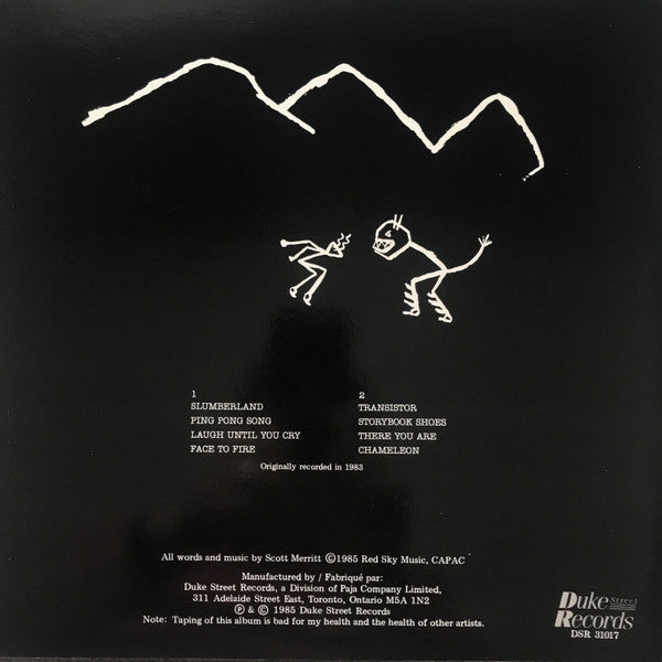 Scott Merritt – Serious Interference - 1985 Pressing