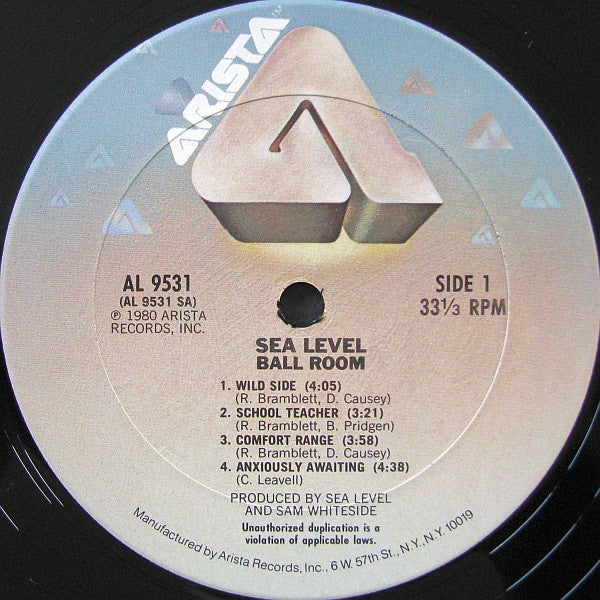 Sea Level – Ball Room US Pressing