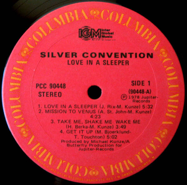Silver Convention – Love In A Sleeper