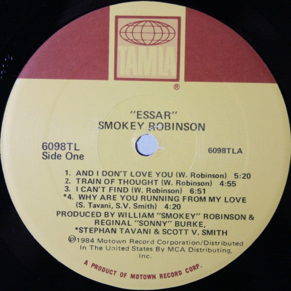 Smokey Robinson – Essar US Pressing -Sealed